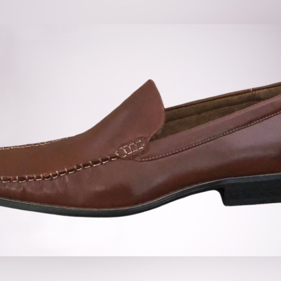 Men’s Delli Aldo Leather Loafers Brown Size 12 main image 4